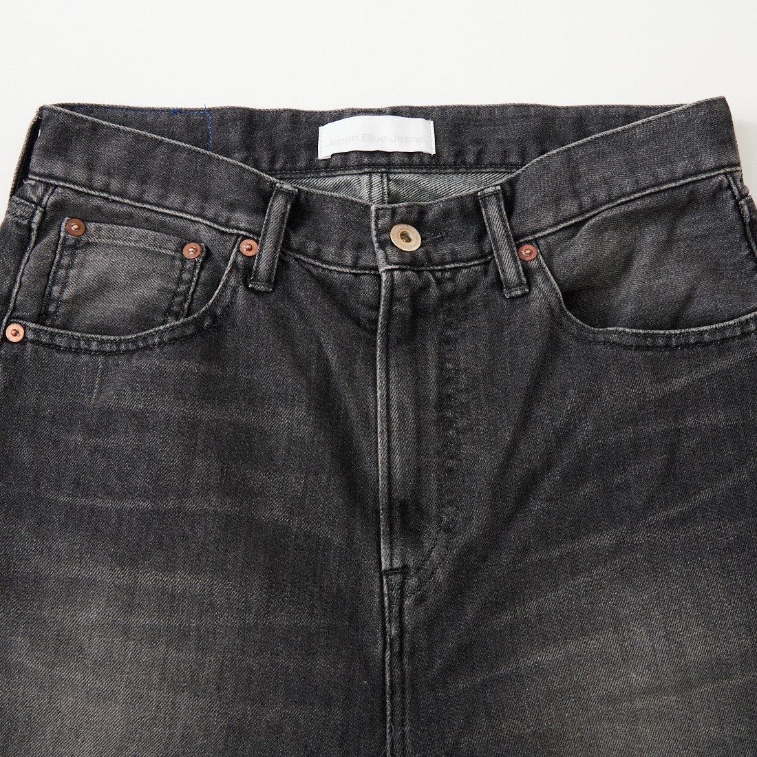 Japan Blue Jeans. [ジャパンブルージーンズ] ライトフレアジーンズ 9oz ウォッシュドブラック [JMJA0501] B01