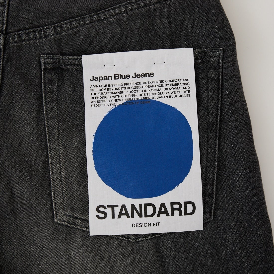 JAPAN BLUE [ジャパンブルー] ライトカーブジーンズ 9oz ウォッシュドブラック [JMJA0903] B01