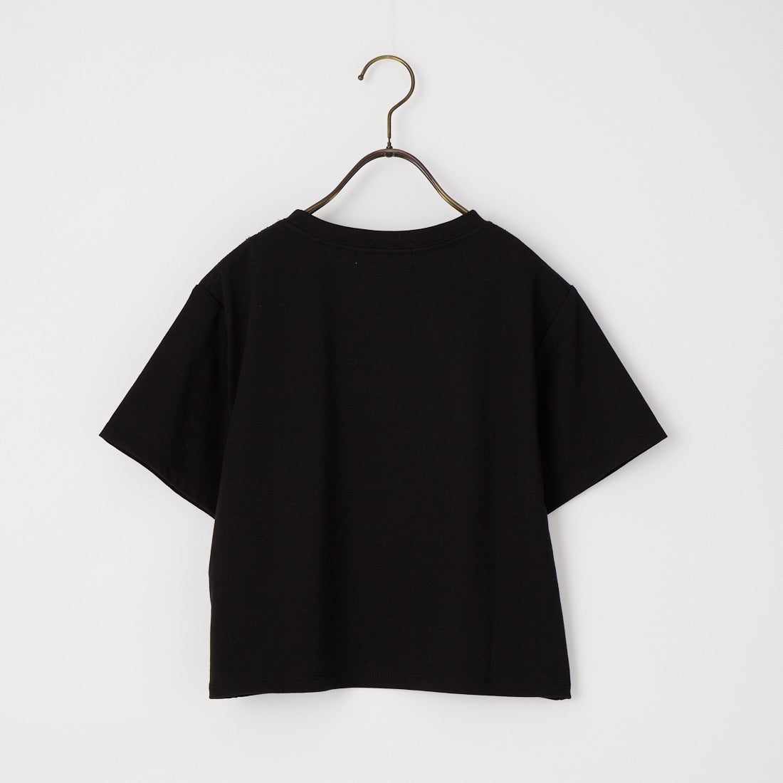emmi [エミ] emmiロゴ クロップドTシャツ [13WCT261072] BLK