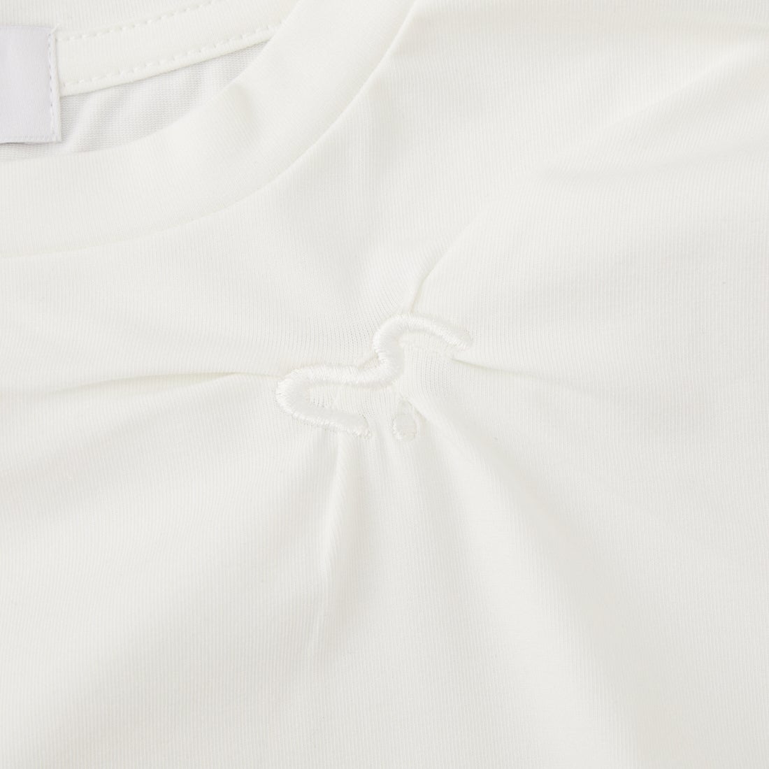 emmi [エミ] emmiロゴ クロップドTシャツ [13WCT261072] OWHT