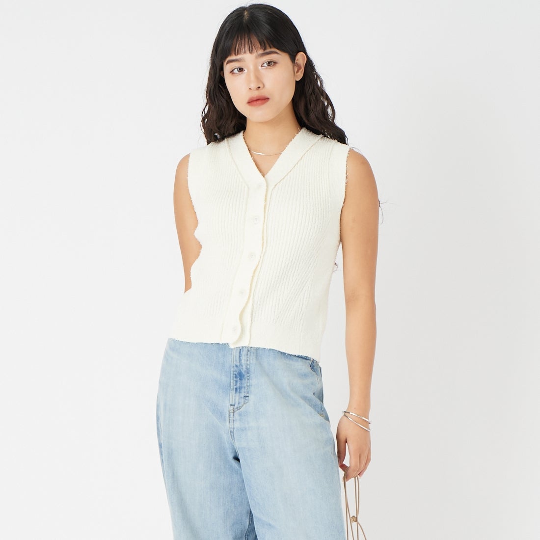 OWHT&&モデル身長：162cm 着用サイズ：F&&