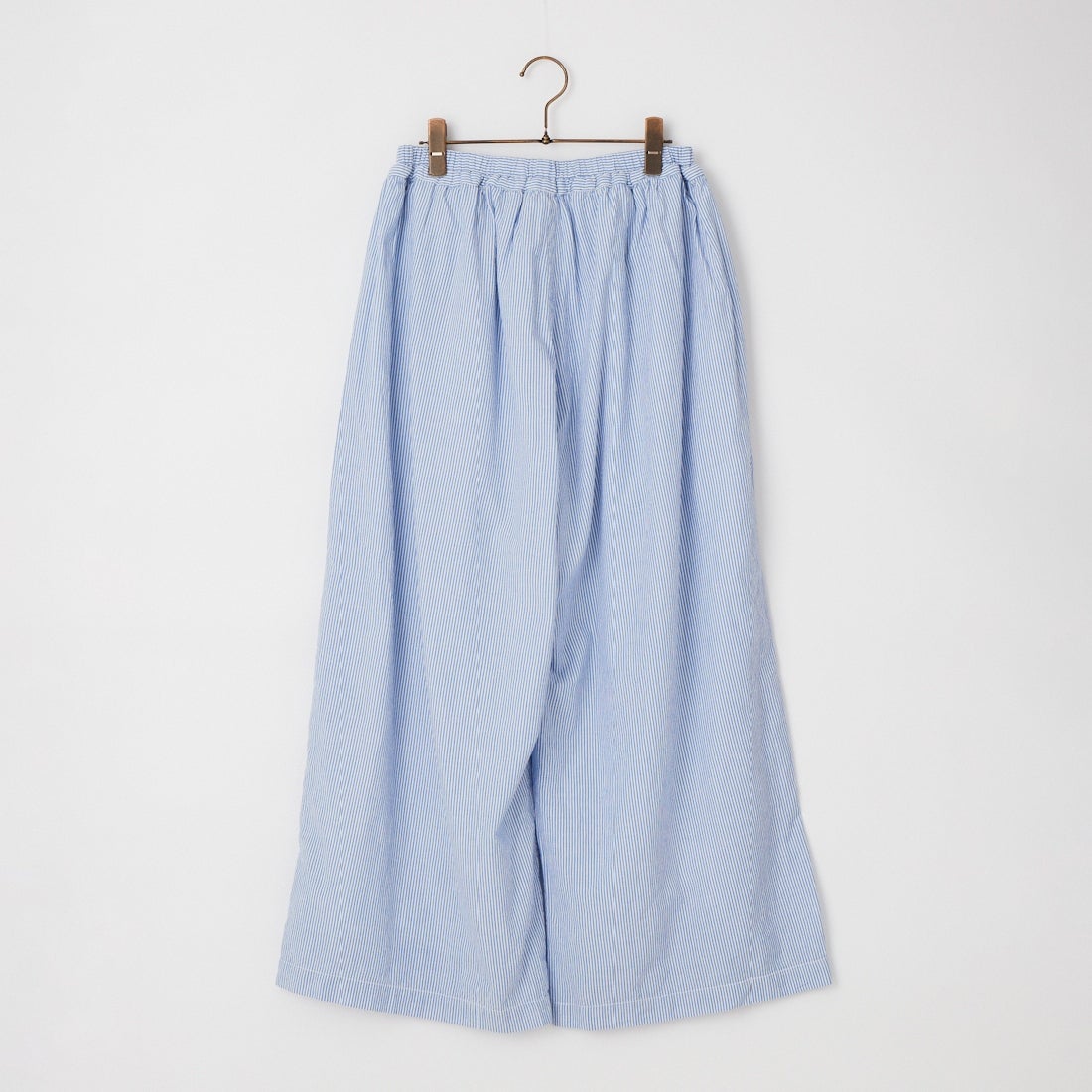 ARMEN [アーメン] シアサッカー ギャザーイージーパンツ [INAM2505S] 3490 BLU/S