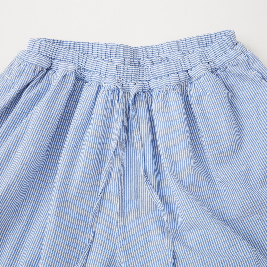 ARMEN [アーメン] シアサッカー ギャザーイージーパンツ [INAM2505S] 3490 BLU/S