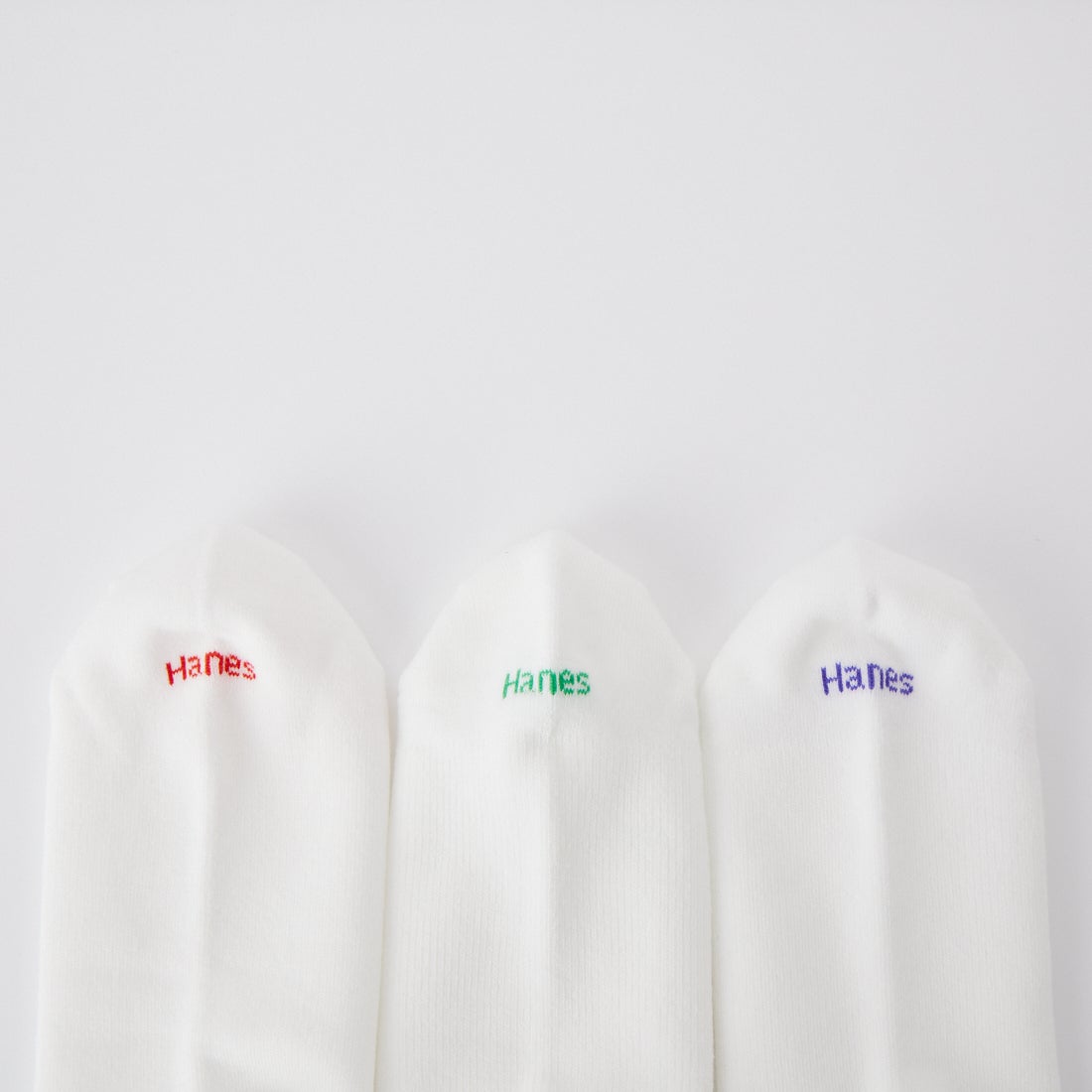 Hanes [ヘインズ] 3足組フルレングスソックス by THE DODO JEAN [HWSCD102] 010 WHITE
