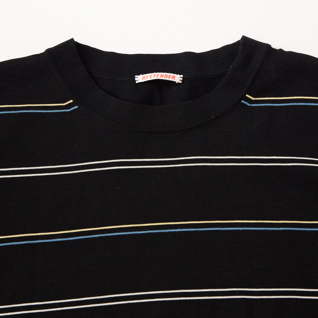 RYE TENDER [ライテンダー] センターTシャツ [010062600] BLACK TWIN