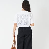 07 WHITE&&モデル身長：162cm 着用サイズ：S&&