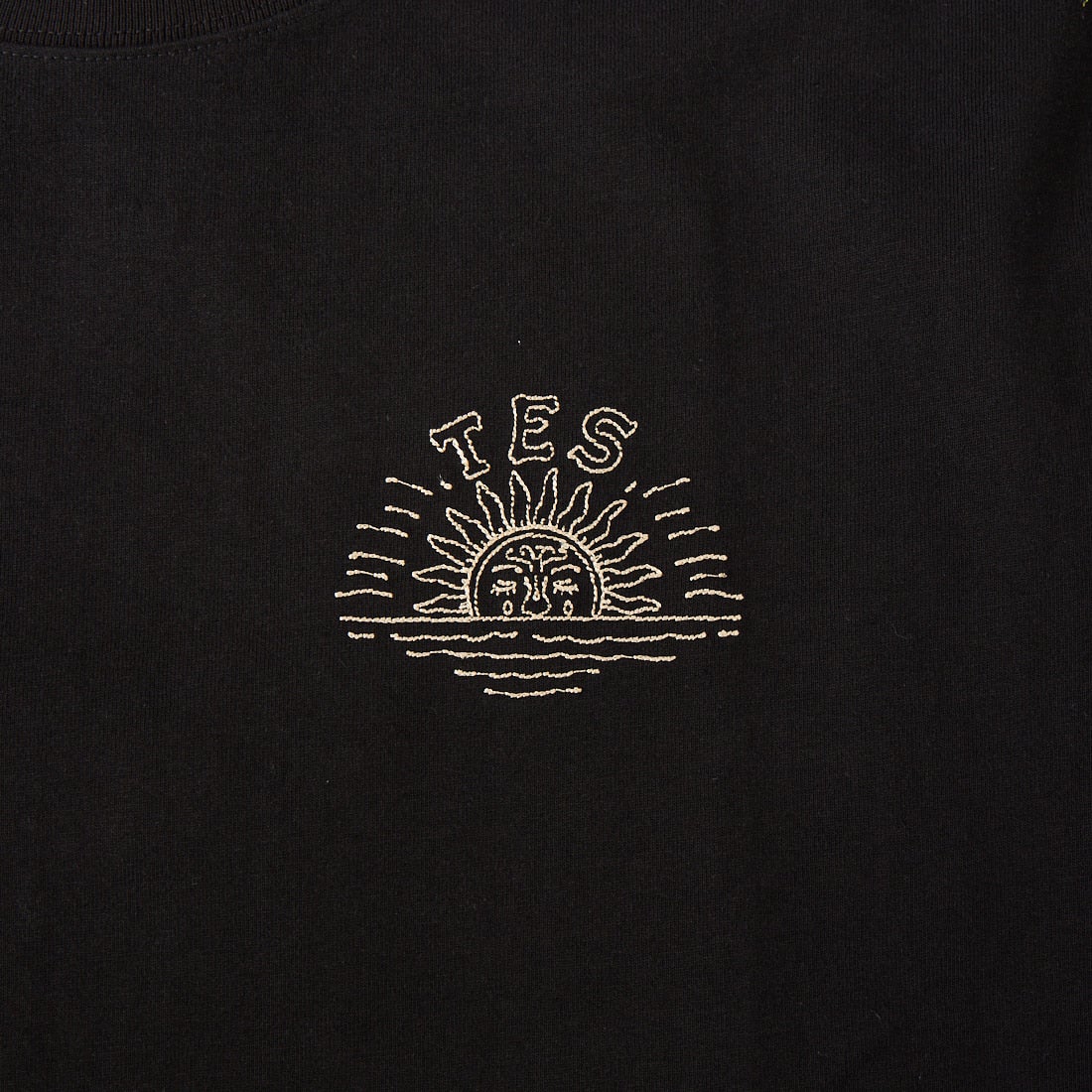 The Endless Summer [エンドレスサマー] バンダナ刺繍 Tシャツ [C-26574308] 01 BLACK