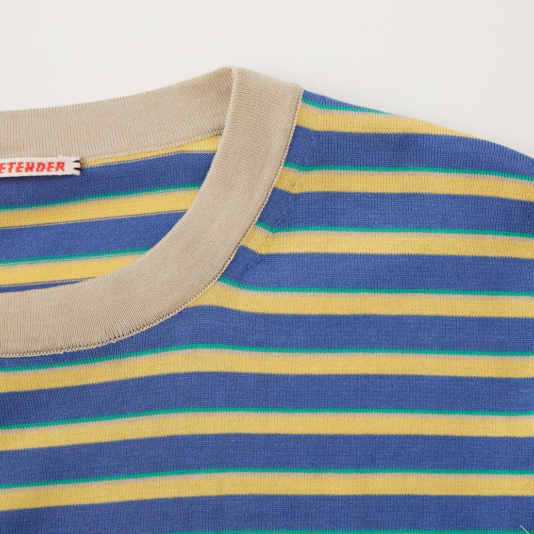 RYE TENDER [ライテンダー] センターTシャツ [010062600] BLUE TEMPO