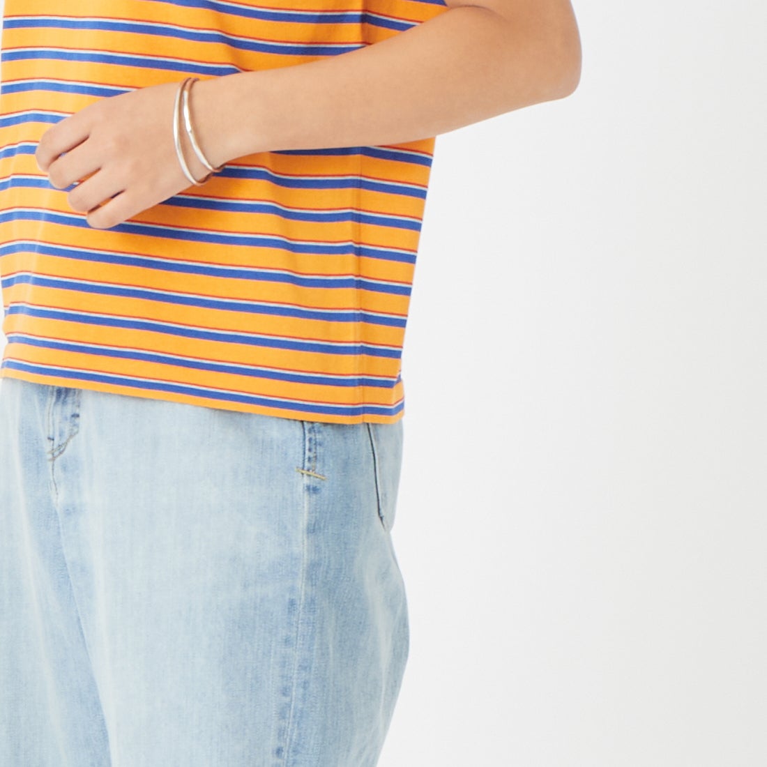 RYE TENDER [ライテンダー] センターTシャツ [010062600] ORANGE TEM