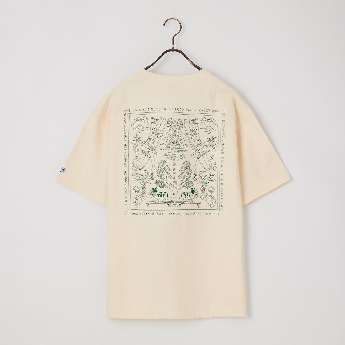 The Endless Summer [エンドレスサマー] バンダナ刺繍 Tシャツ [C