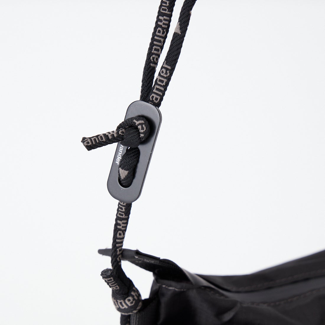 and wander [アンドワンダー] クリスピーリップサコッシュ [5746985151] BLACK