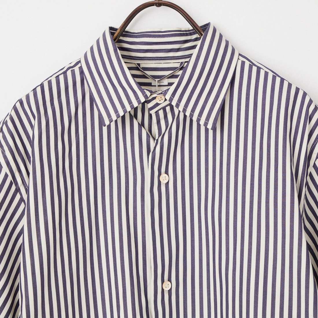 blurhms [ブラームス] ストライプハーフスリーブシャツ [BHS26S036STR] 01 STRIPE