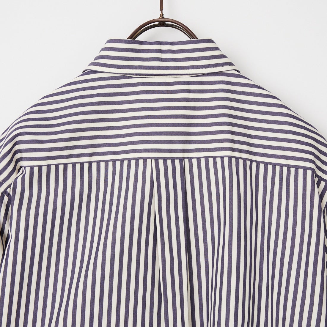 blurhms [ブラームス] ストライプハーフスリーブシャツ [BHS26S036STR
