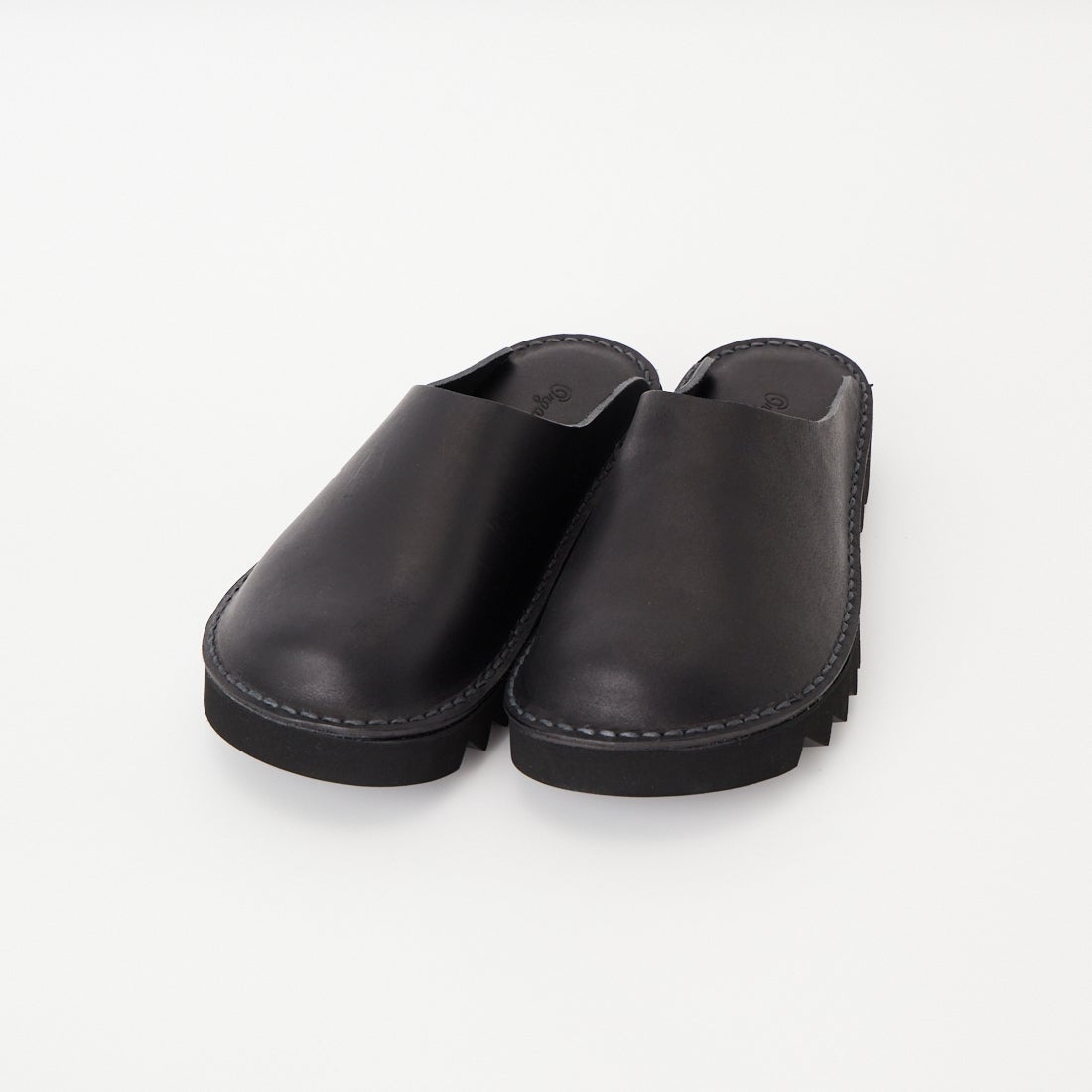 Organic handloom [オーガニックハンドルーム] DELFT レザークロッグ [OH025009] BLACK
