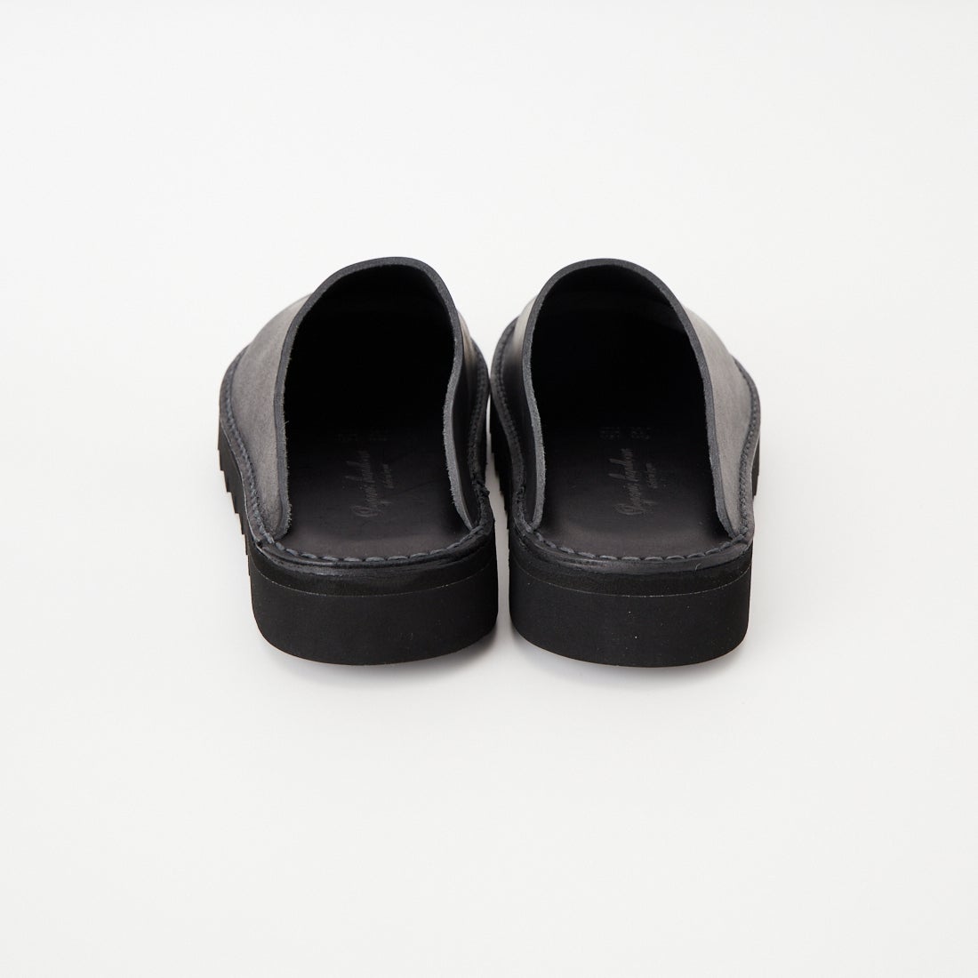 Organic handloom [オーガニックハンドルーム] DELFT レザークロッグ [OH025009] BLACK
