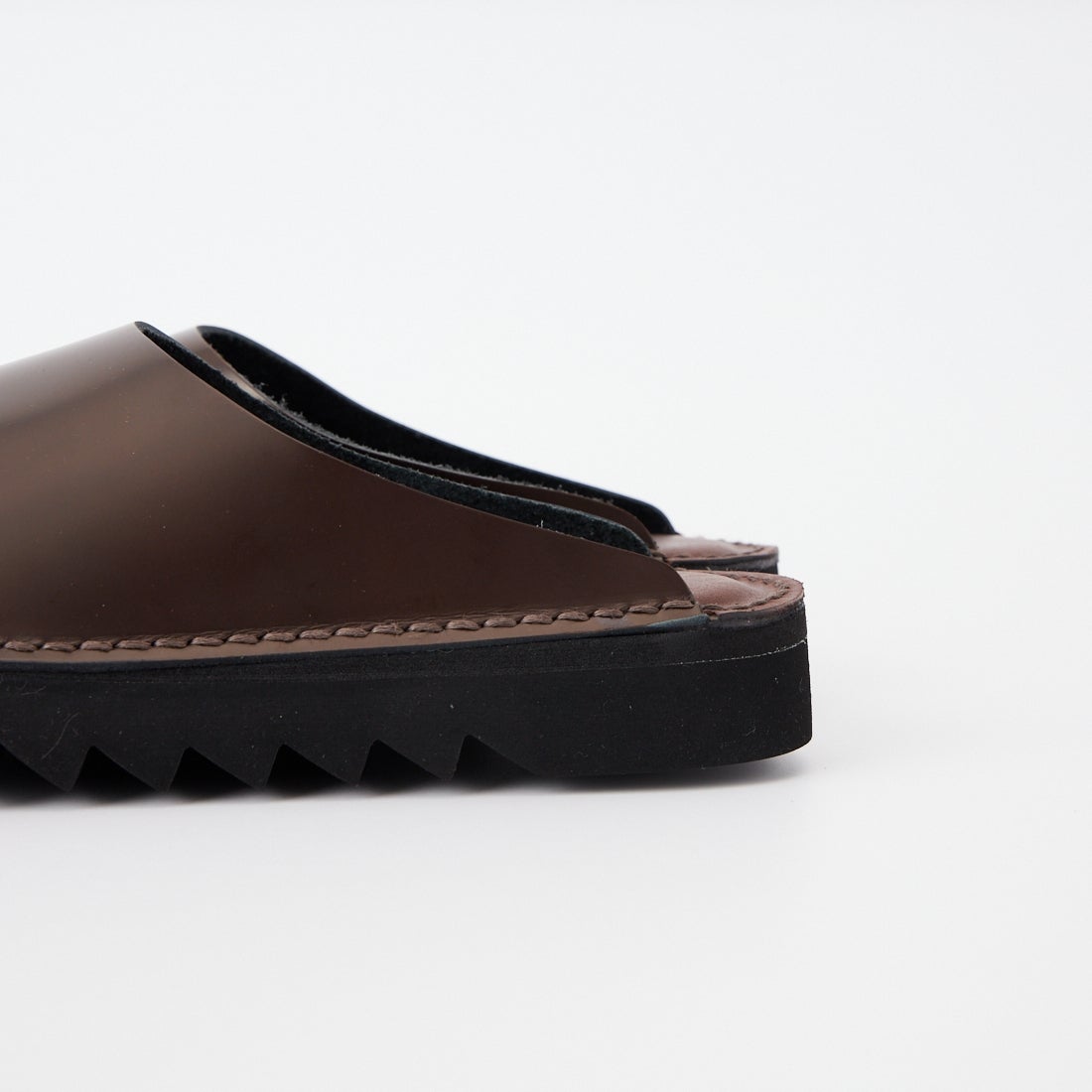 Organic handloom [オーガニックハンドルーム] DELFT レザークロッグ [OH025284] BROWN BRUS