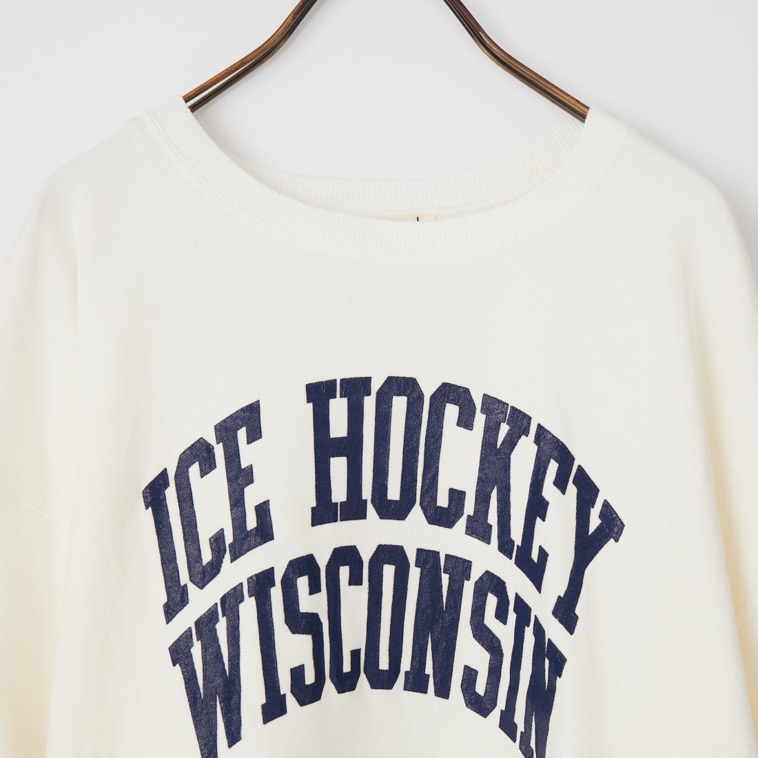 Oblada [オブラダ] HOCKEY ハーフスリーブスウェット [M2610CU20] WHITE