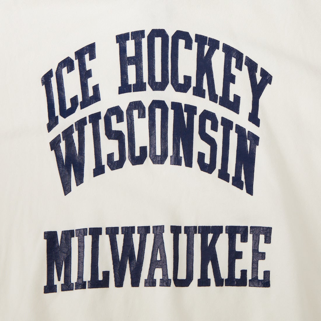 Oblada [オブラダ] HOCKEY ハーフスリーブスウェット [M2610CU20] WHITE