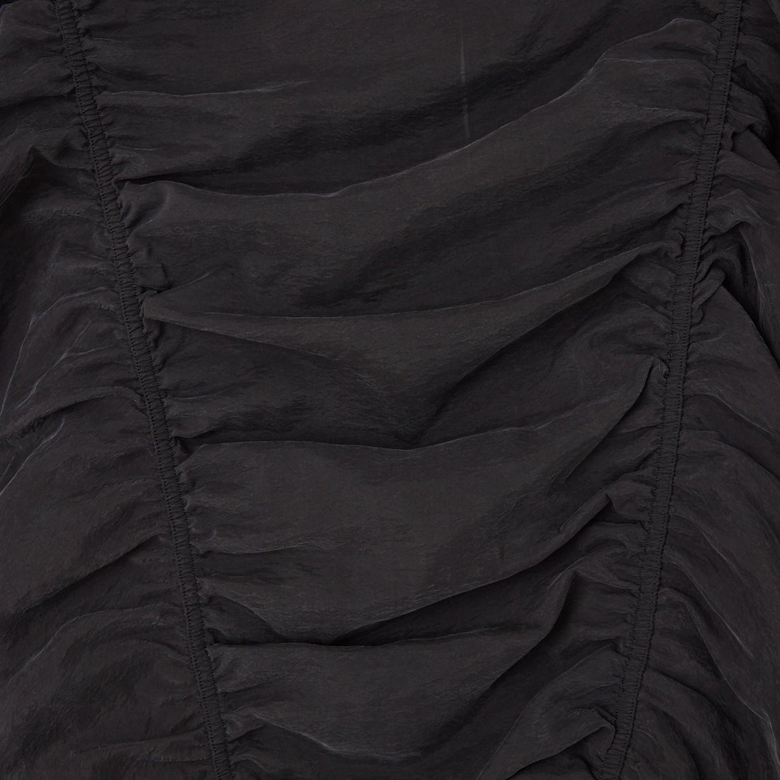 CLOCHE [クロシェ] シアーギャザーデザイントップス [61085034] ﾌﾞﾗｯｸ