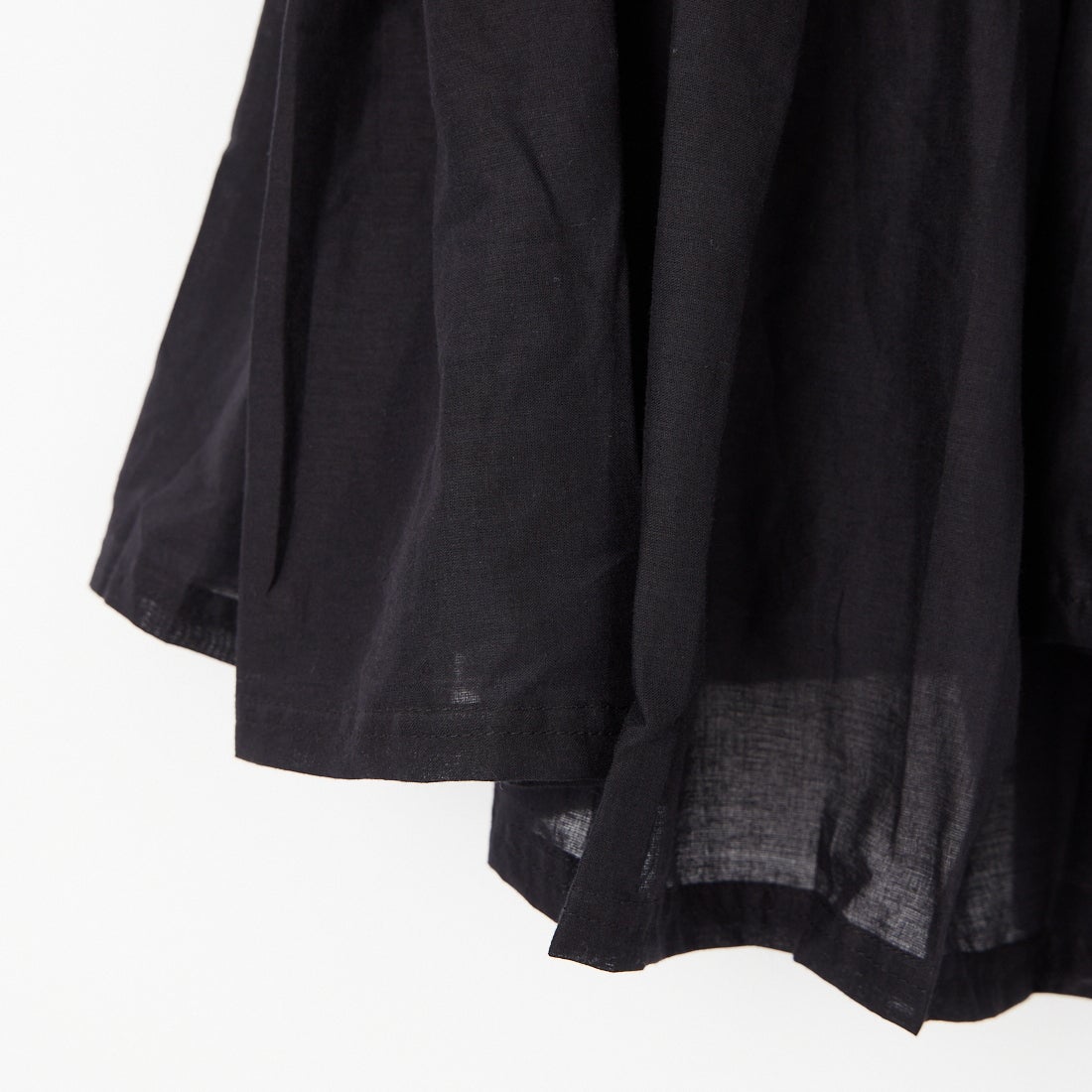 crinkle crinkle crinkle [クリンクル クリンクル クリンクル] フリルギャザー ボリュームキャミソール [CC-4520] BLACK