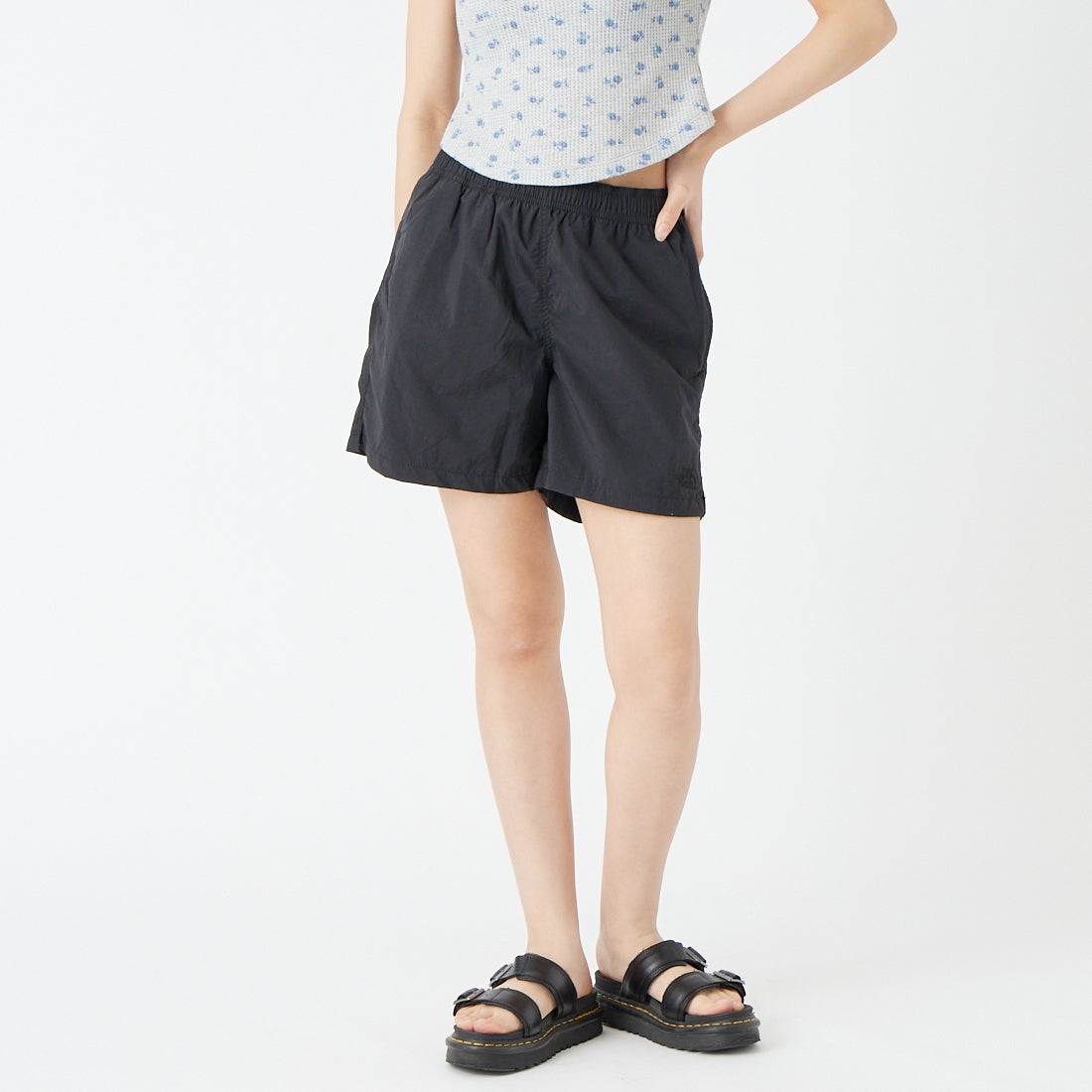 THE NORTH FACE [ザ ノースフェイス] バーサタイルショーツ [NB42630] KK &&モデル身長：162cm 着用サイズ：S&&