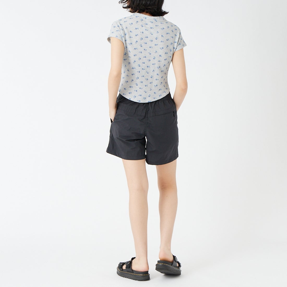 THE NORTH FACE [ザ ノースフェイス] バーサタイルショーツ [NB42630] KK &&モデル身長：162cm 着用サイズ：S&&