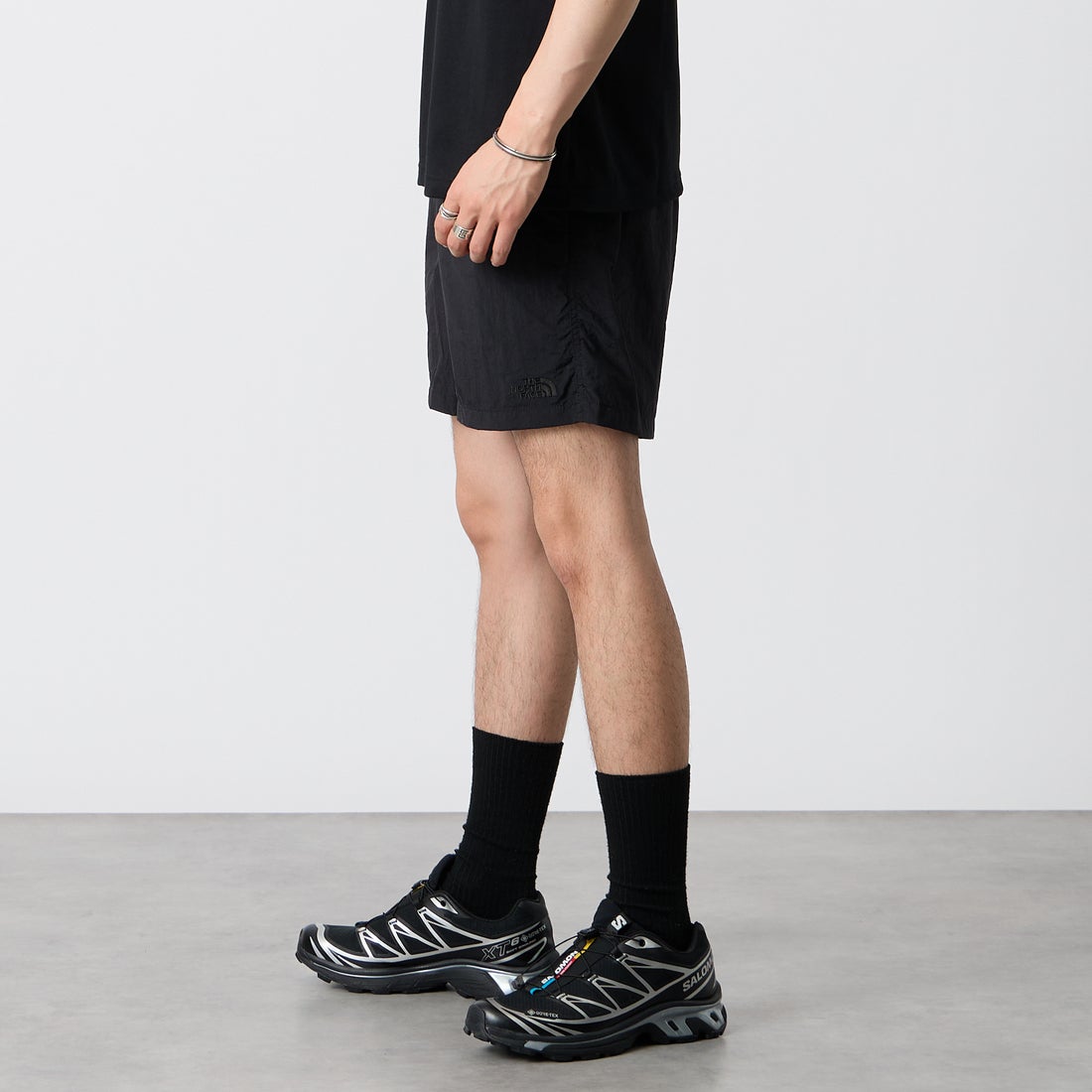 THE NORTH FACE [ザ ノースフェイス] バーサタイルショーツ [NB42630] KK &&モデル身長：177cm 着用サイズ：M&&