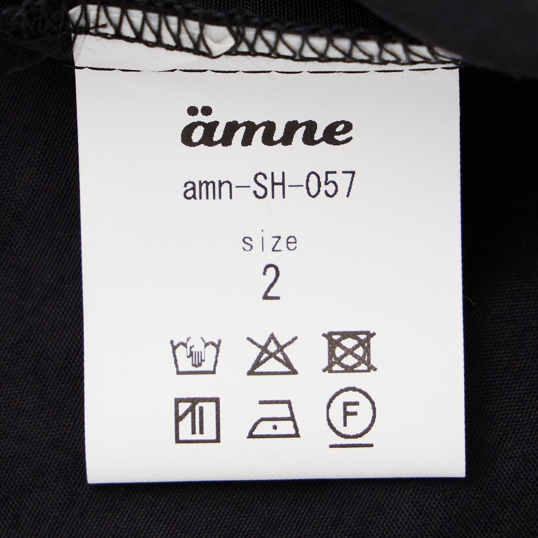 amne [アンヌ] ナイロンパークシャツ [AMN-SH-057]｜ジーンズ