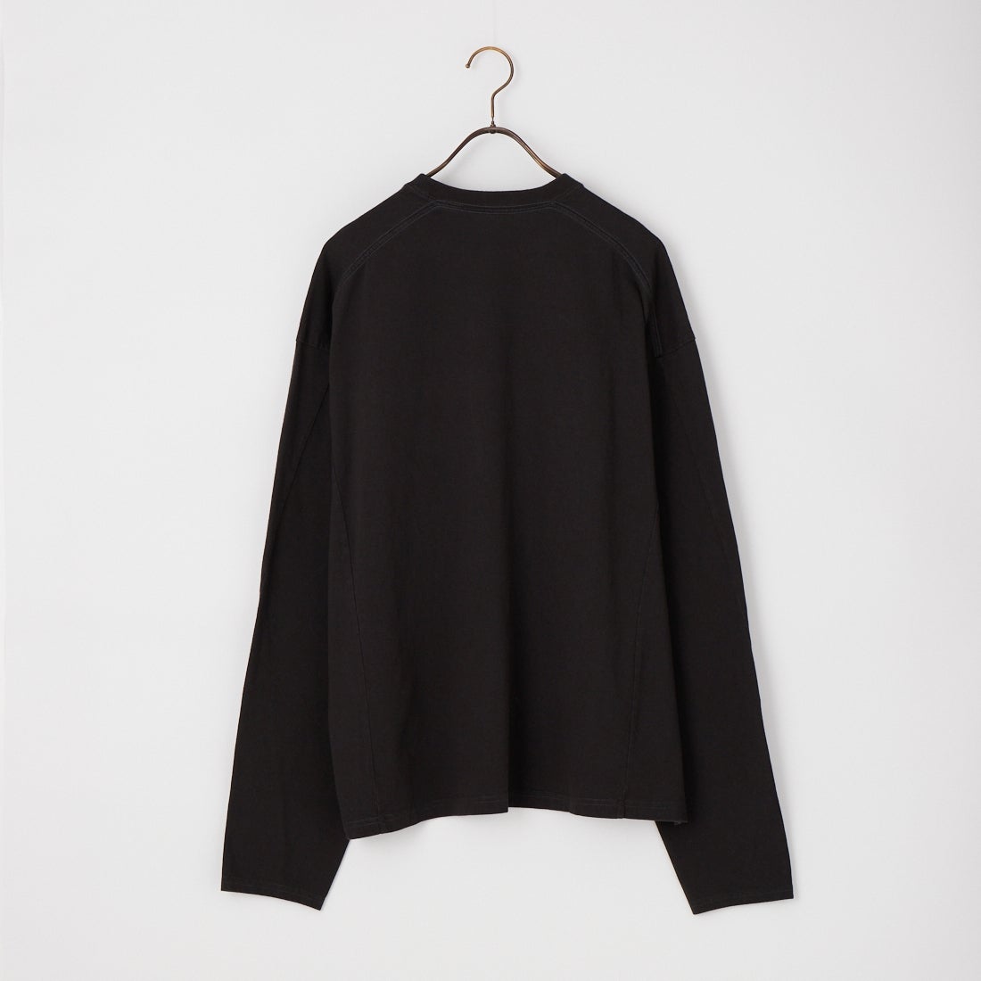 Name. [ネーム] リバーシブルロングスリーブTシャツ [NMCU-054] BLACK