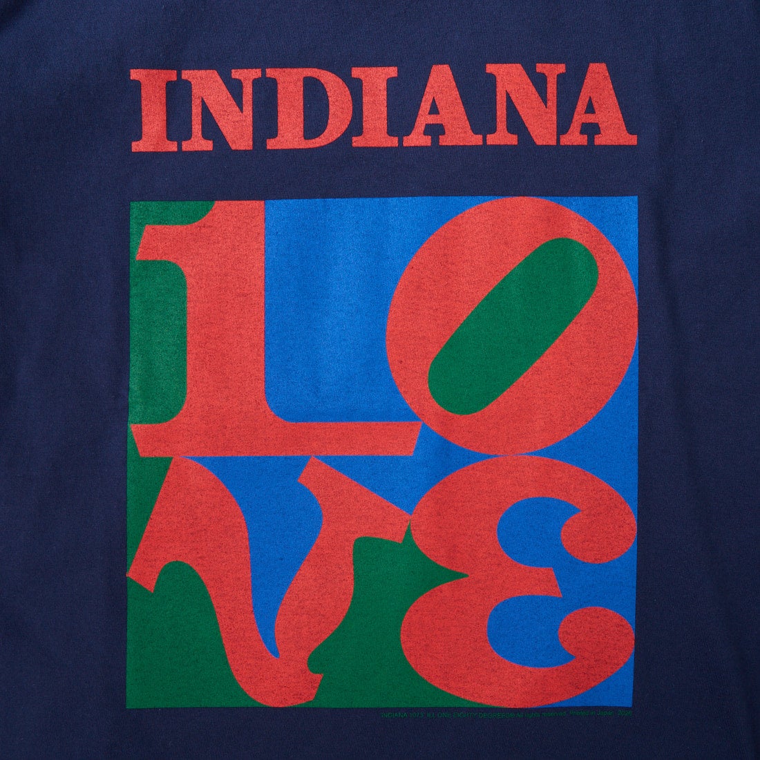 ILL ONE EIGHTY [イル ワンエイティ] INDIANA 1073 プリントTシャツ [ILL261-31] NAVY