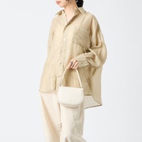ﾍﾞｰｼﾞｭST&&モデル身長：162cm 着用サイズ：F&&