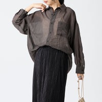 ﾁｬｺｰﾙ&&モデル身長：162cm 着用サイズ：F&&