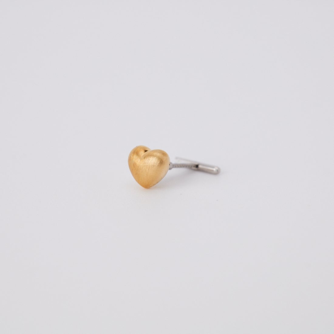 Baqless [バックレス] アミティ ハートレットゴールドピアス [261AM-HT-YG] GOLD