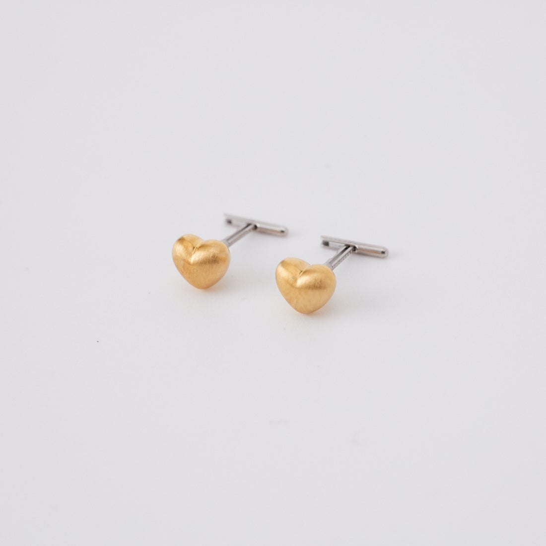 Baqless [バックレス] アミティ ハートレットゴールドピアス [261AM-HT-YG] GOLD