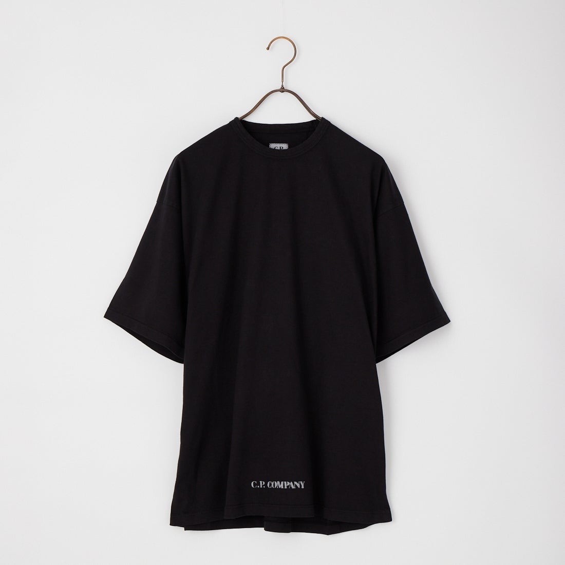 C.P.COMPANY [シーピーカンパニー] ショートスリーブステンシルTシャツ [20CMTS213A] 999 BLACK