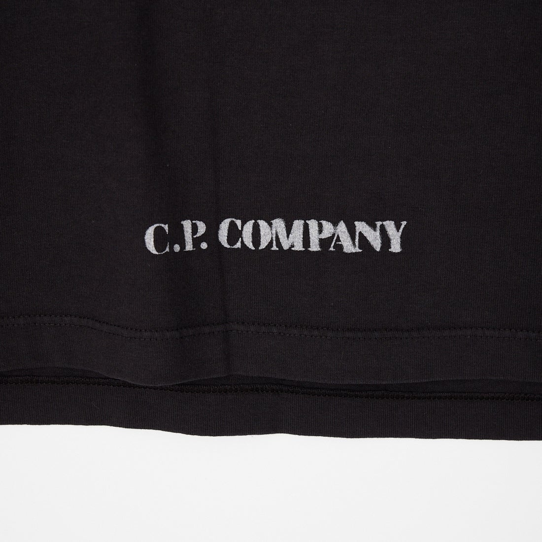 C.P.COMPANY [シーピーカンパニー] ショートスリーブステンシルTシャツ [20CMTS213A] 999 BLACK