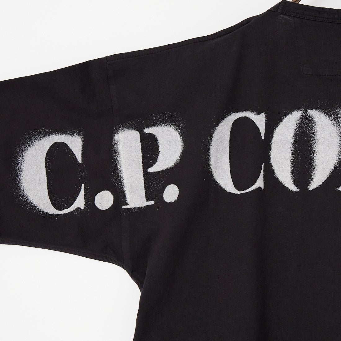 C.P.COMPANY [シーピーカンパニー] ショートスリーブステンシルTシャツ [20CMTS213A] 999 BLACK