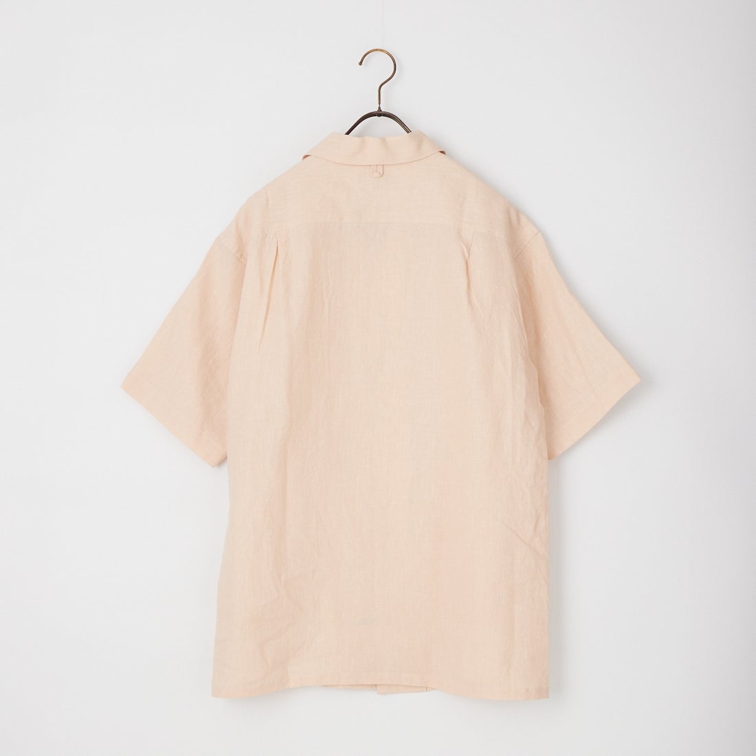 A VONTADE [アボンタージ] イタリアンカラー ショートスリーブシャツ [VTD-0398-SH] 28 ECRU