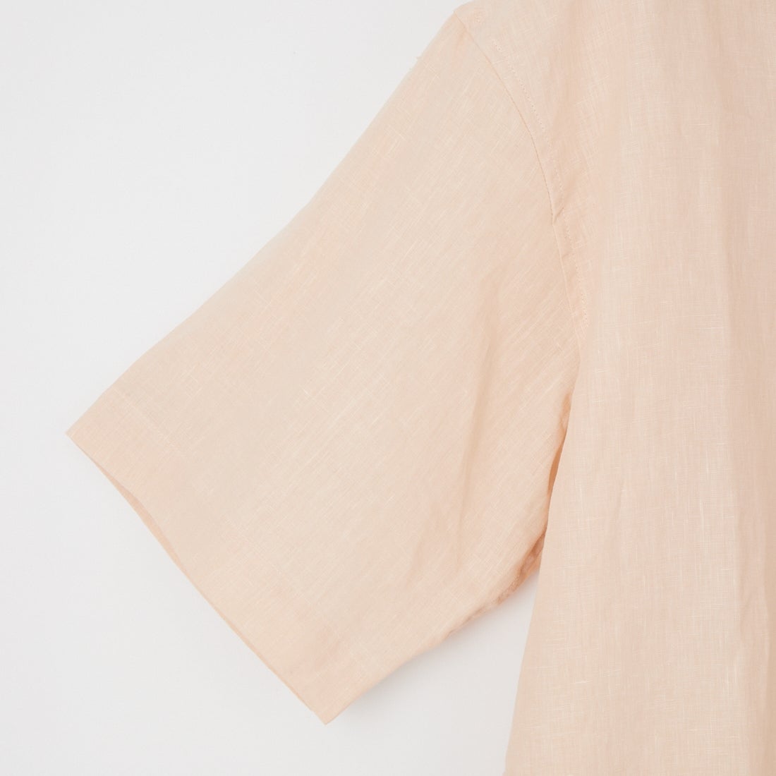 A VONTADE [アボンタージ] イタリアンカラー ショートスリーブシャツ [VTD-0398-SH] 28 ECRU