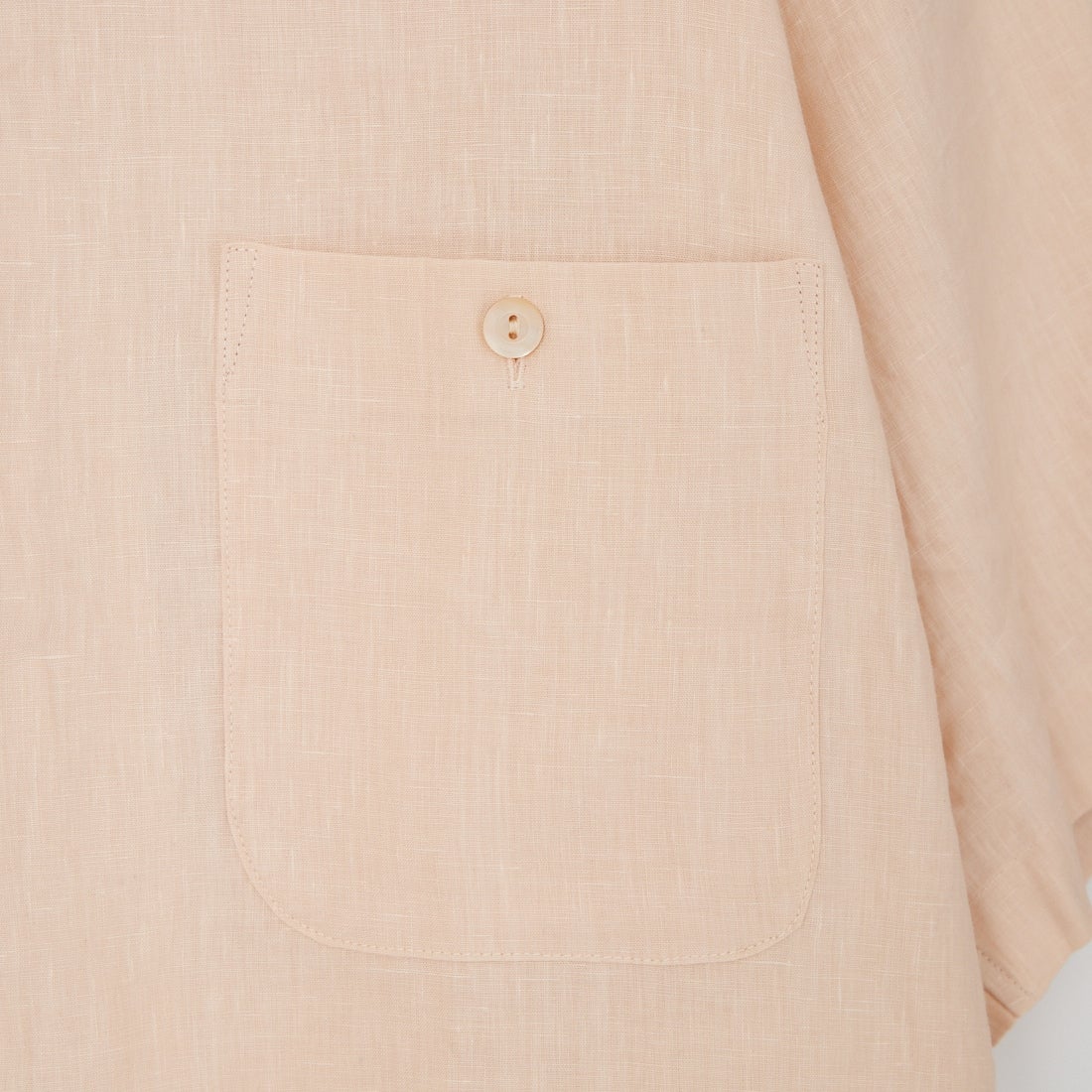 A VONTADE [アボンタージ] イタリアンカラー ショートスリーブシャツ [VTD-0398-SH] 28 ECRU