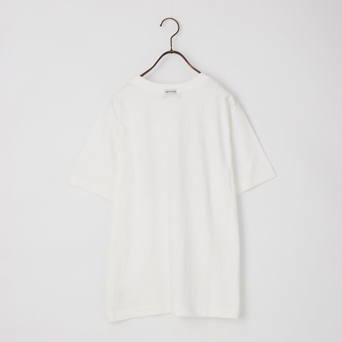 Americana [アメリカーナ] AMRCN FLOWER プリントTシャツ [BRF-807A-1] ﾎﾜｲﾄ