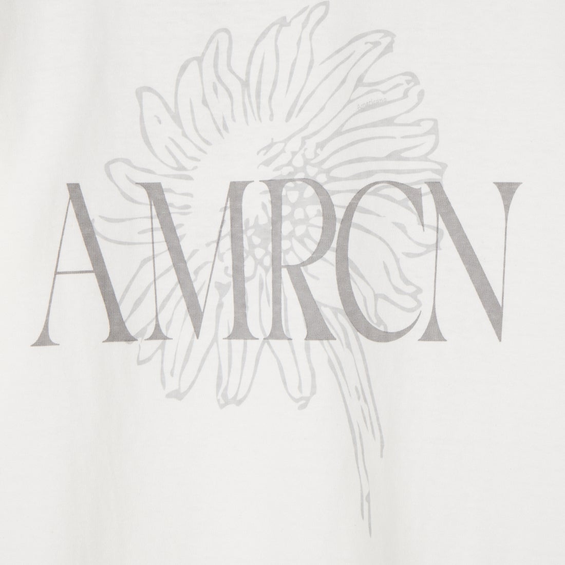 Americana [アメリカーナ] AMRCN FLOWER プリントTシャツ [BRF-807A-1] ﾎﾜｲﾄ