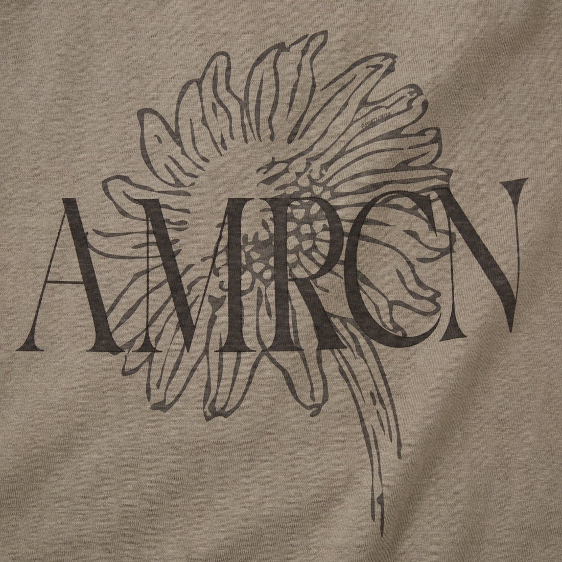 Americana [アメリカーナ] AMRCN FLOWER プリントTシャツ [BRF-807A-1] LTｸﾞﾚｰ