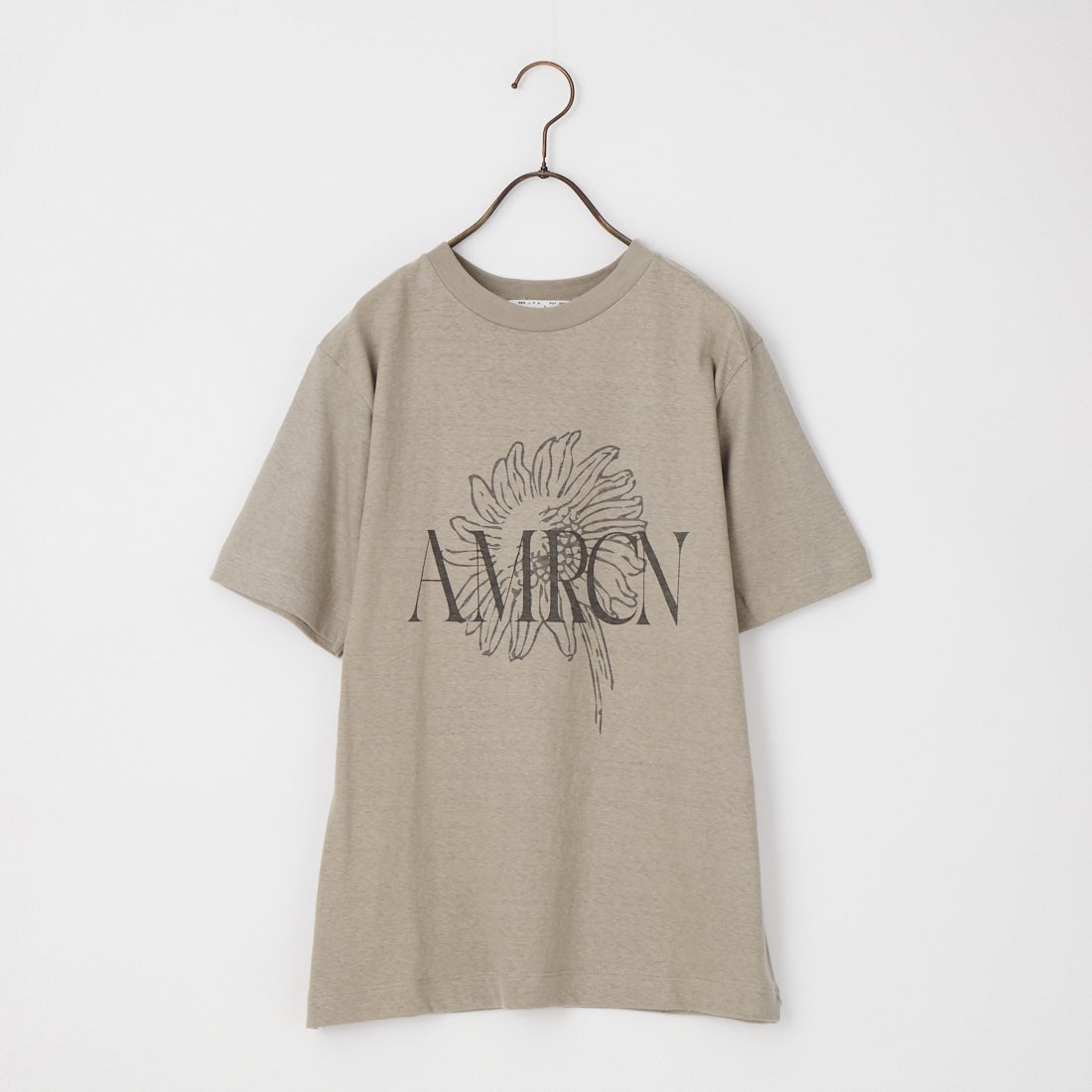 Americana [アメリカーナ] AMRCN FLOWER プリントTシャツ [BRF-807A-1] LTｸﾞﾚｰ