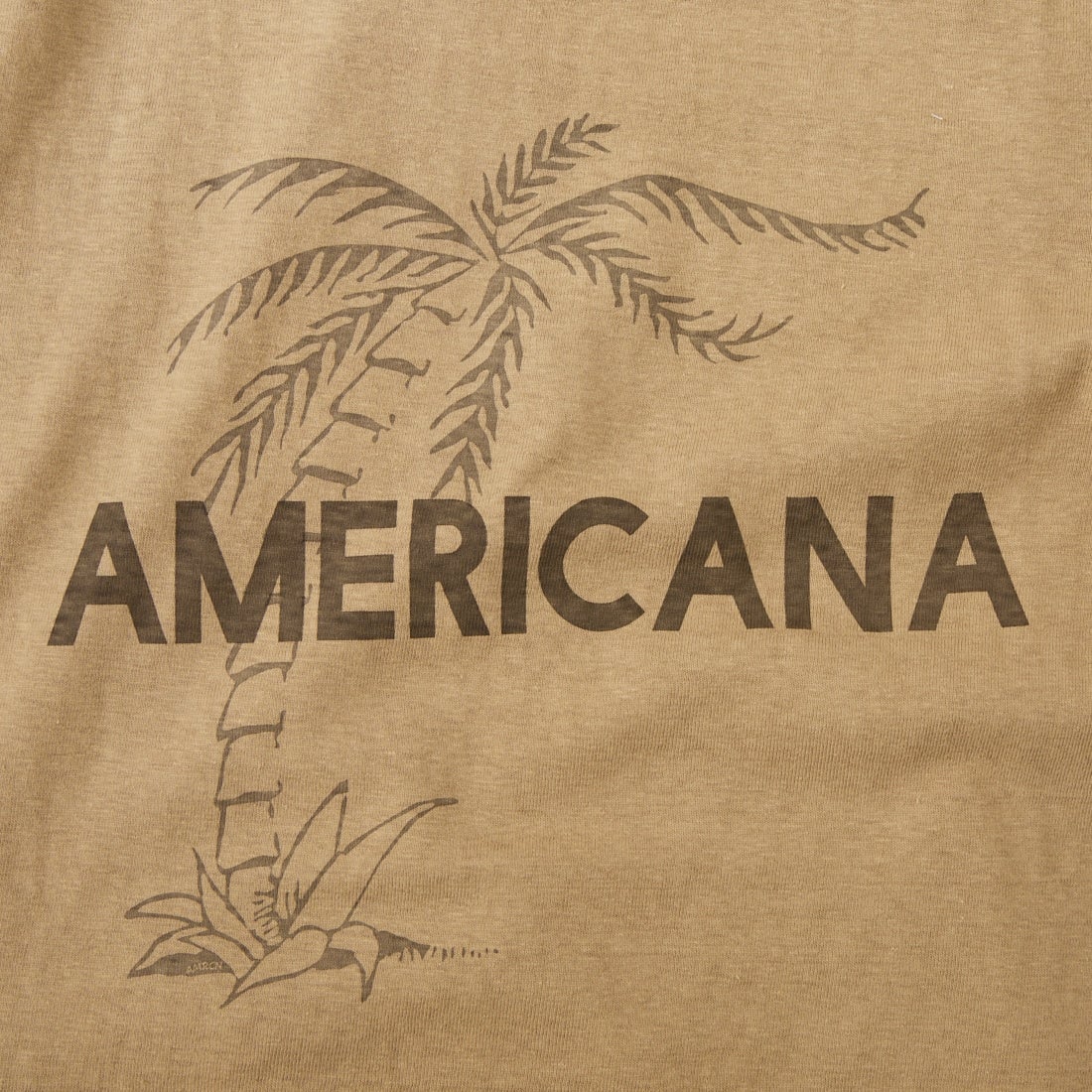 Americana [アメリカーナ] AMERICANA PALM TREE プリントシャツ [BRF-807A-2] LTｼﾅﾓﾝ