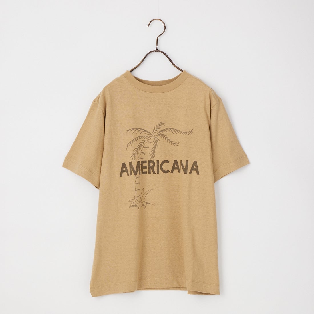 Americana [アメリカーナ] AMERICANA PALM TREE プリントシャツ [BRF-807A-2] LTｼﾅﾓﾝ