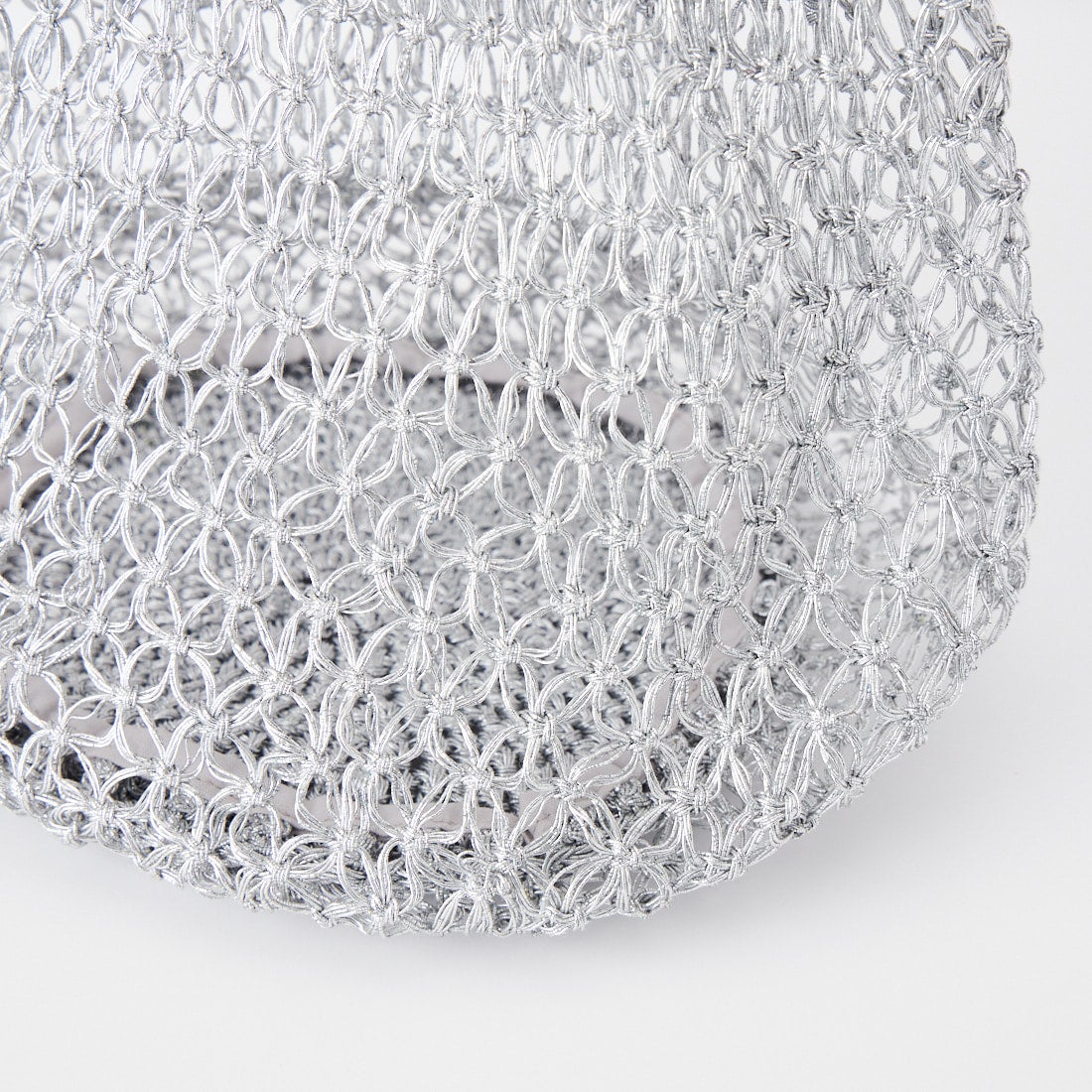 BAGMATI [バグマティ] メタリックメッシュトートバッグ [170805-M] SILVER