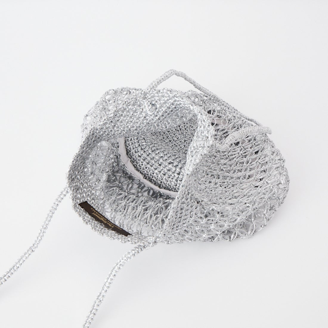 BAGMATI [バグマティ] メタリックメッシュトートバッグ [170805-M] SILVER