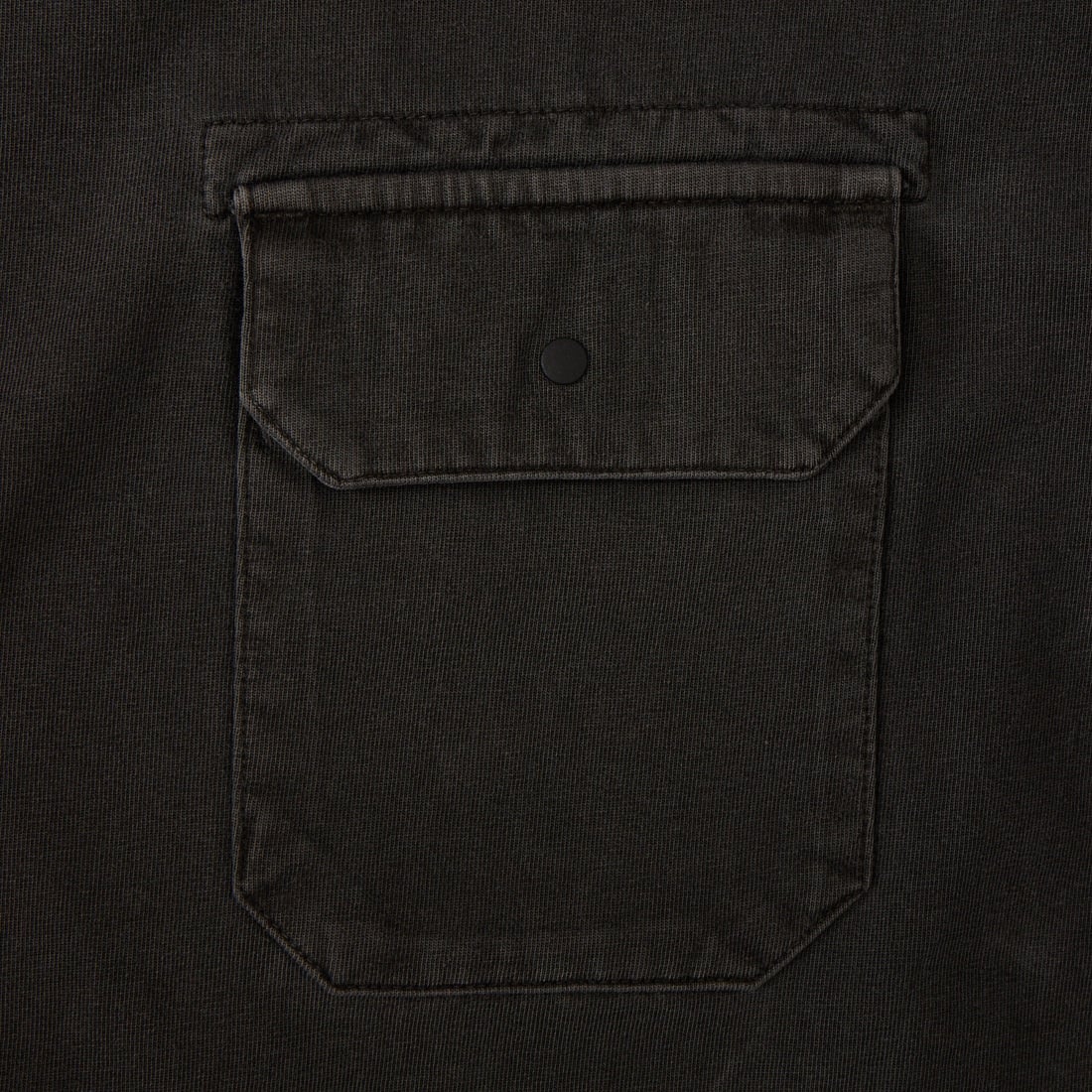 HAVEOFFDUTY [ハブオフデューティ] ガーメントダイ ハーフスリーブポケットTシャツ [HOD26-01-TS002] DARK GRAY