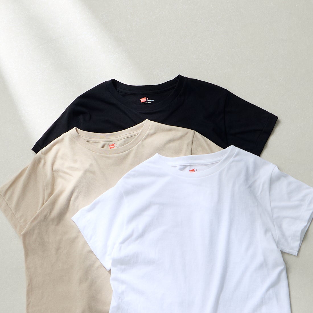 Hanes [ヘインズ] 3PクルーネックTシャツ by THE DODO JEAN [HW1-D703] 997 ASSORT